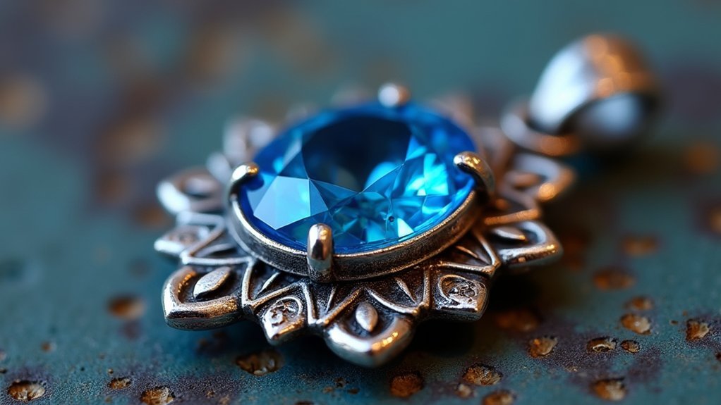 gemstone embedding in pmc