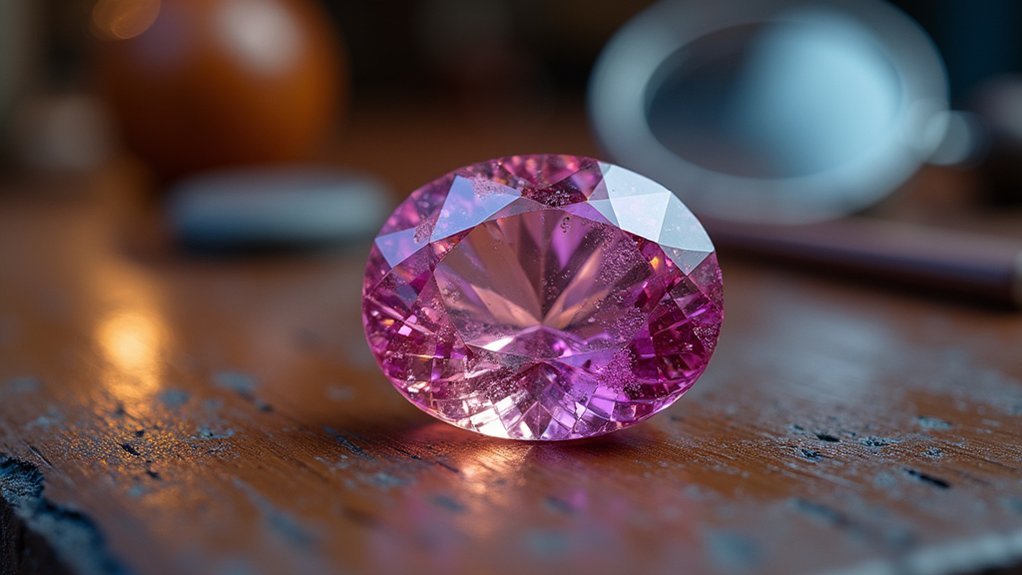 gemstone enhancement stability assessment