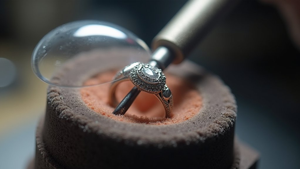 gemstone protection during resizing