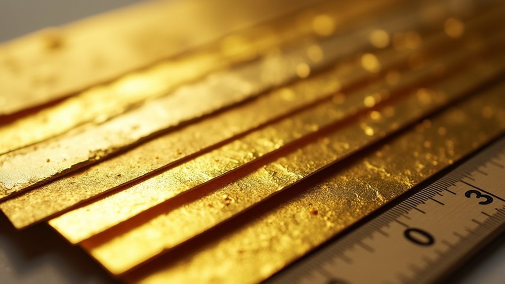 gold sheet gauge selection
