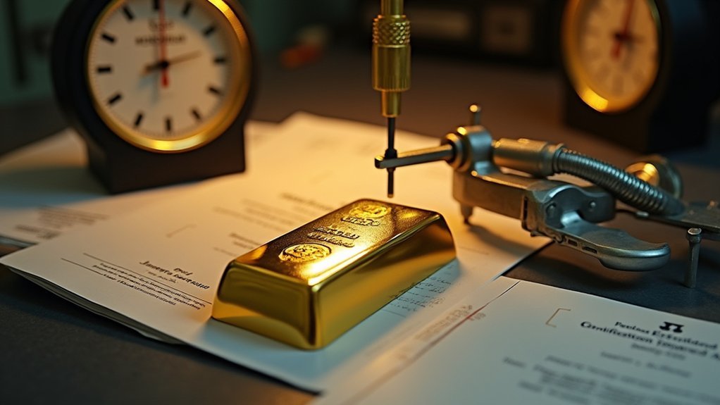 gold testing compliance standards
