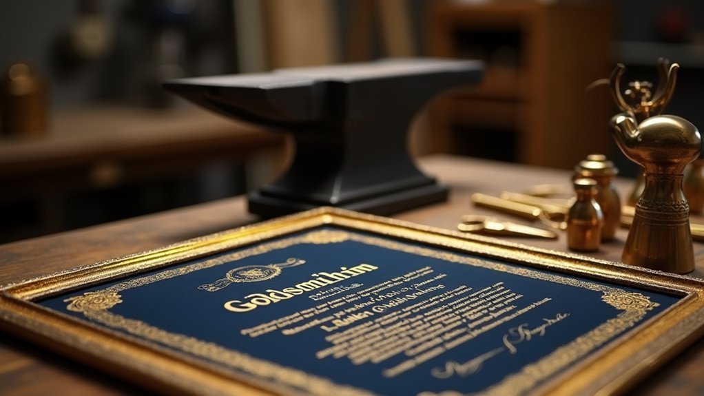 goldsmithing diploma program requirements