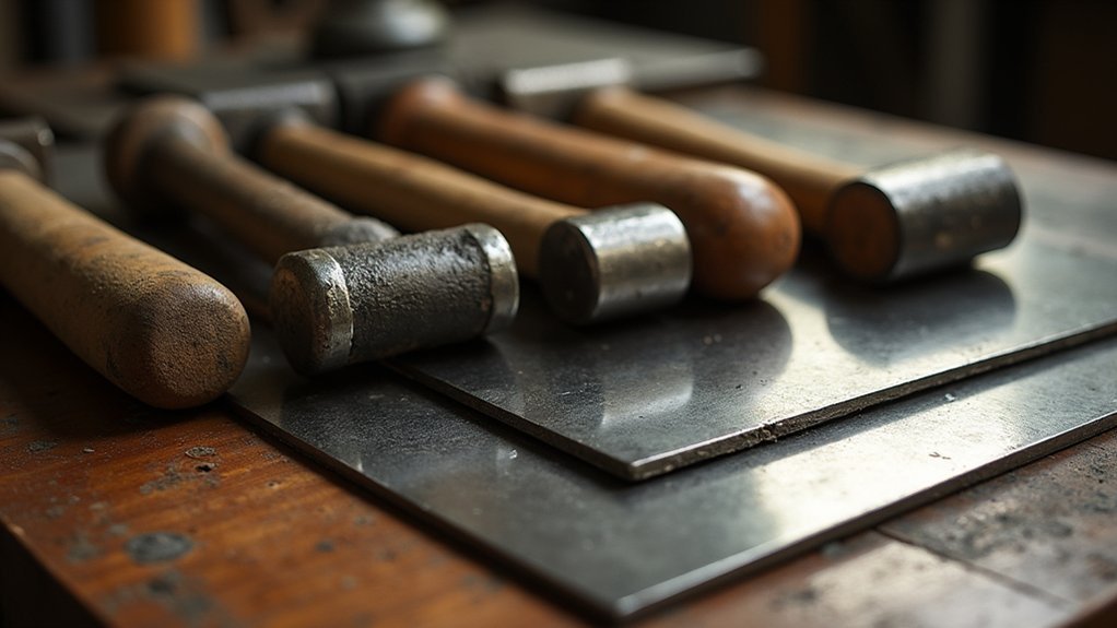 hammer weight matches thickness