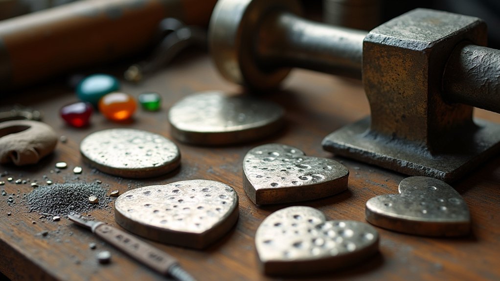 hammered metal jewelry techniques