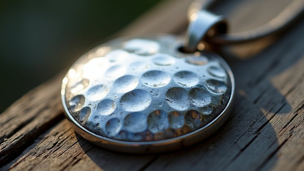 hammering for textured patterns