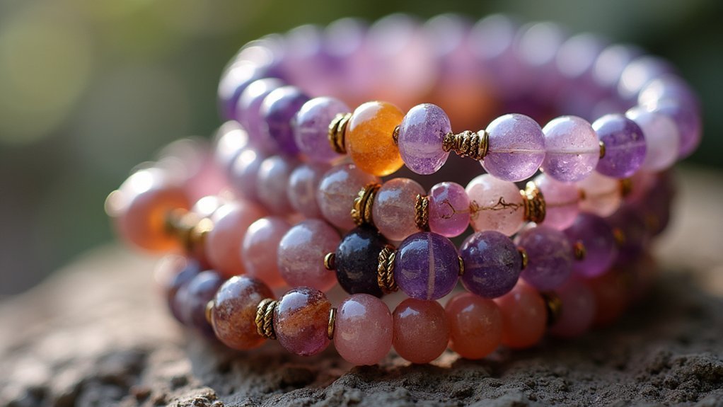 healing crystal energy bracelet