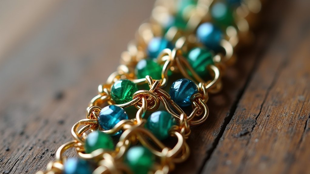 incorporate beads strategically