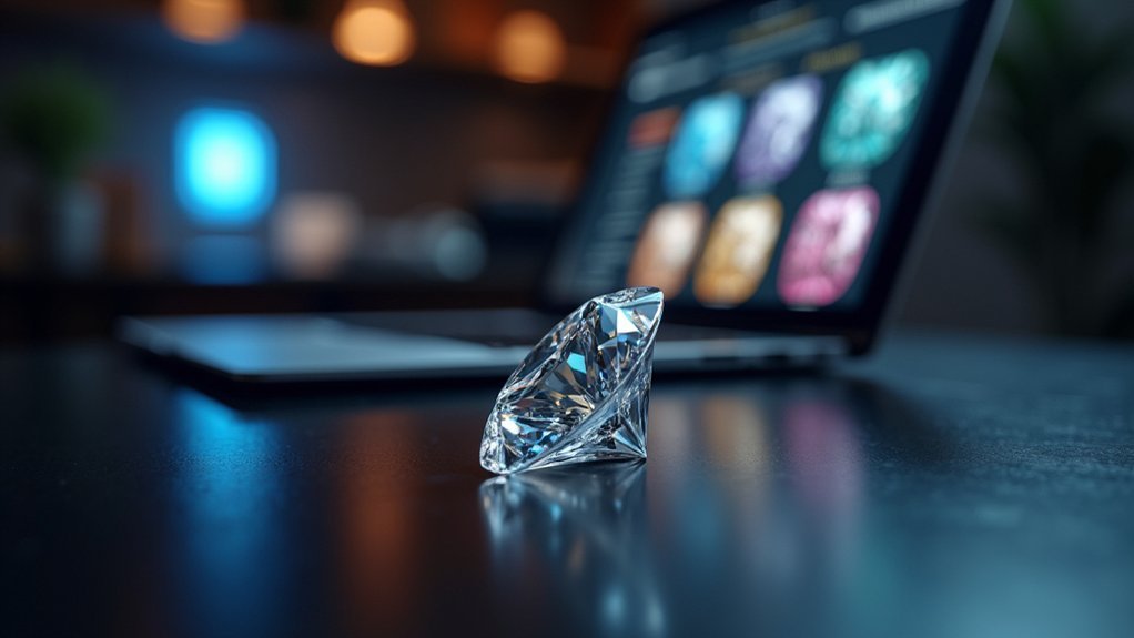 interactive diamond grading education