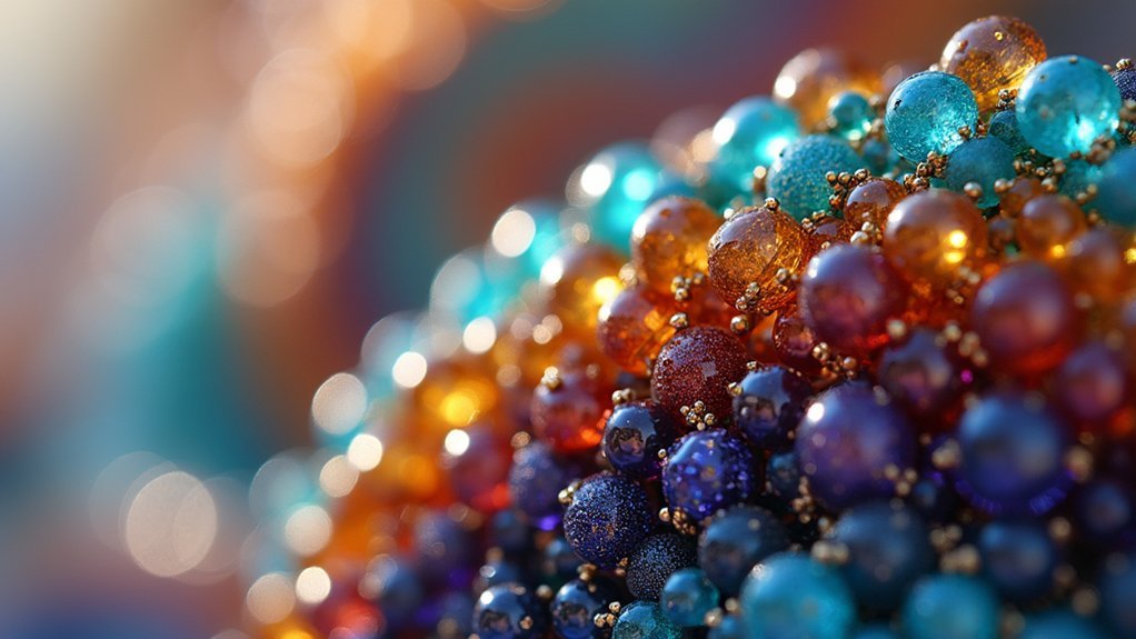 intricate geometric beadwork designs