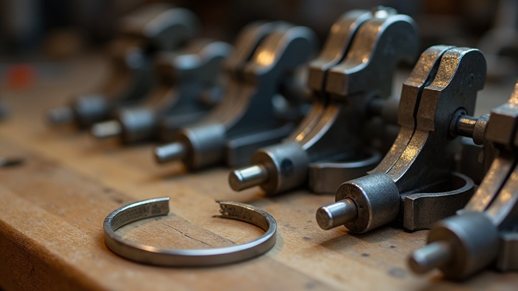 jewelry workpiece handling errors