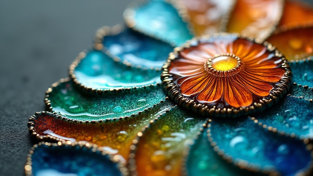 kiln firing for color harmony