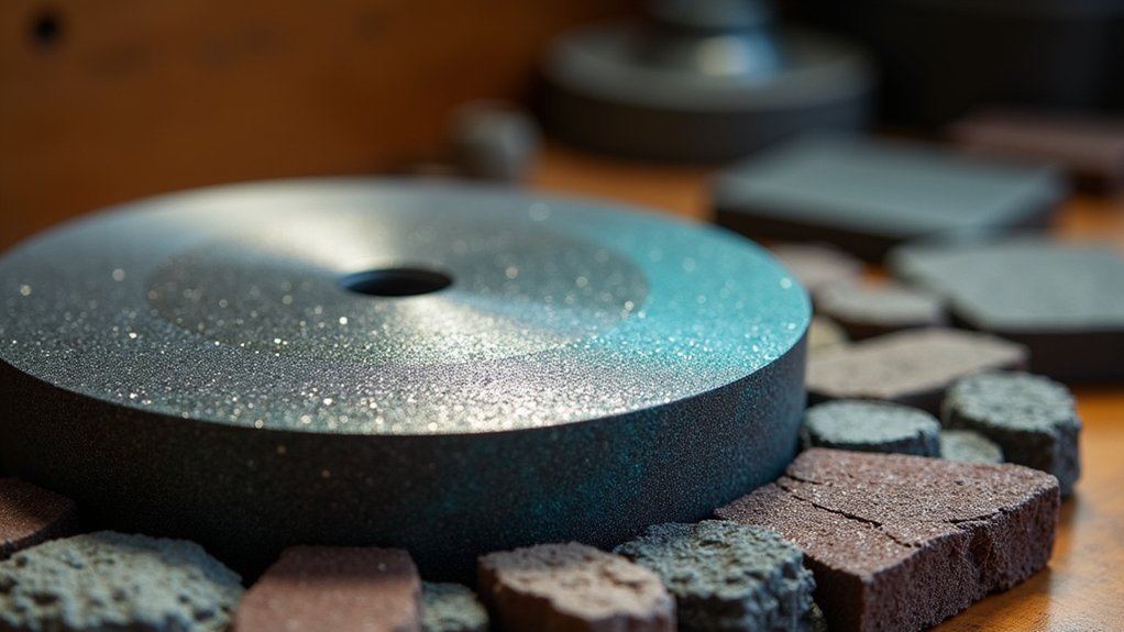 lapidary wheel material types