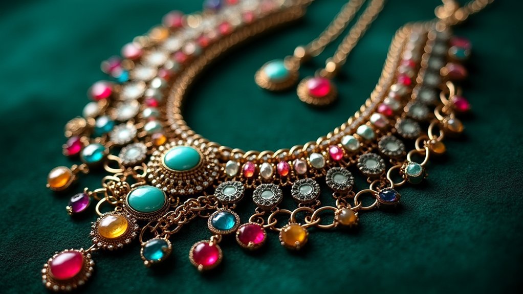 layered jewelry visual hierarchy