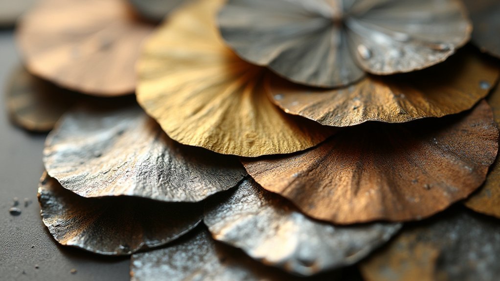 layered metal texture harmony