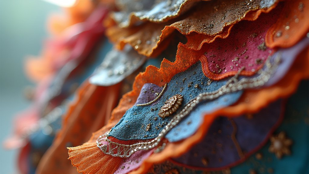 layered wearable art design