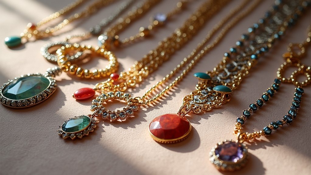layering statement jewelry effectively