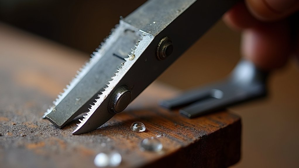 lubricate blade for efficiency