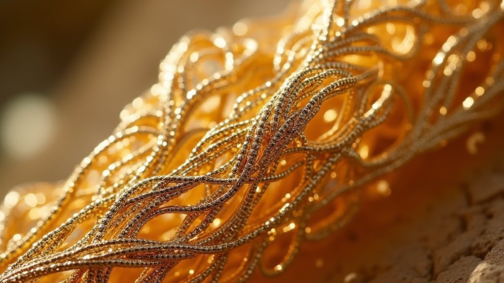malleable gold s intricate designs
