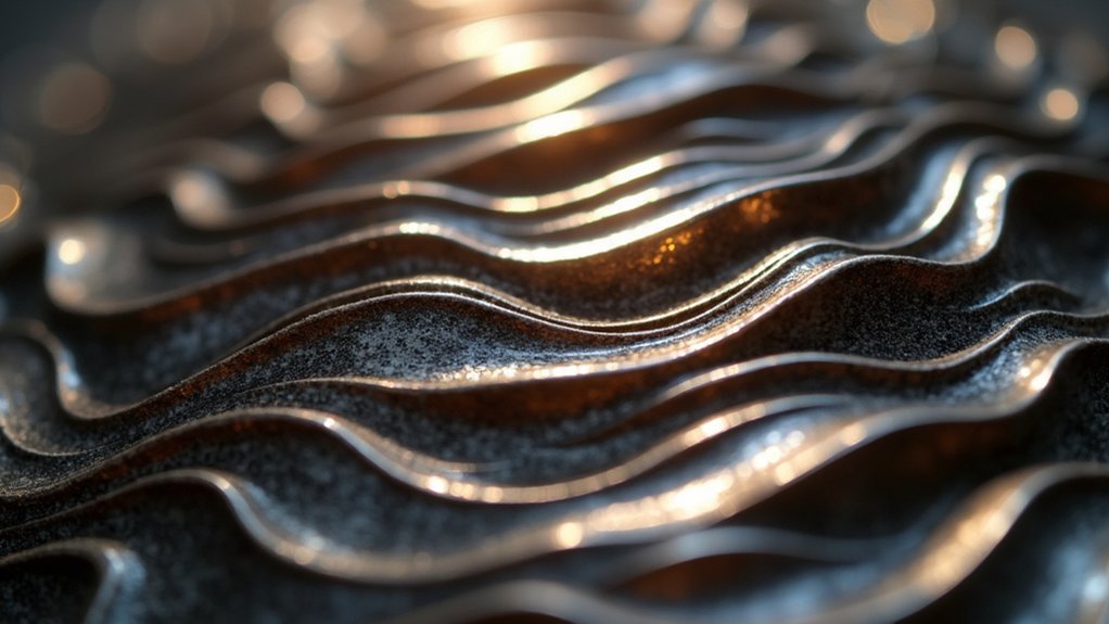 mechanical polishing for textures