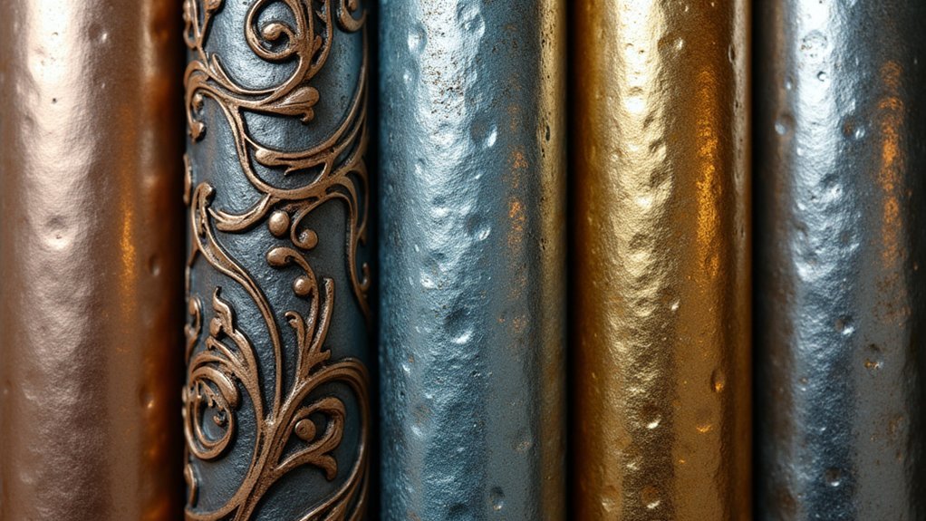 metal texturing for jewelry