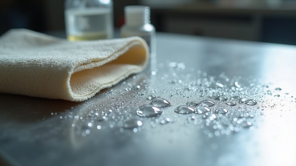 meticulous silver surface cleaning