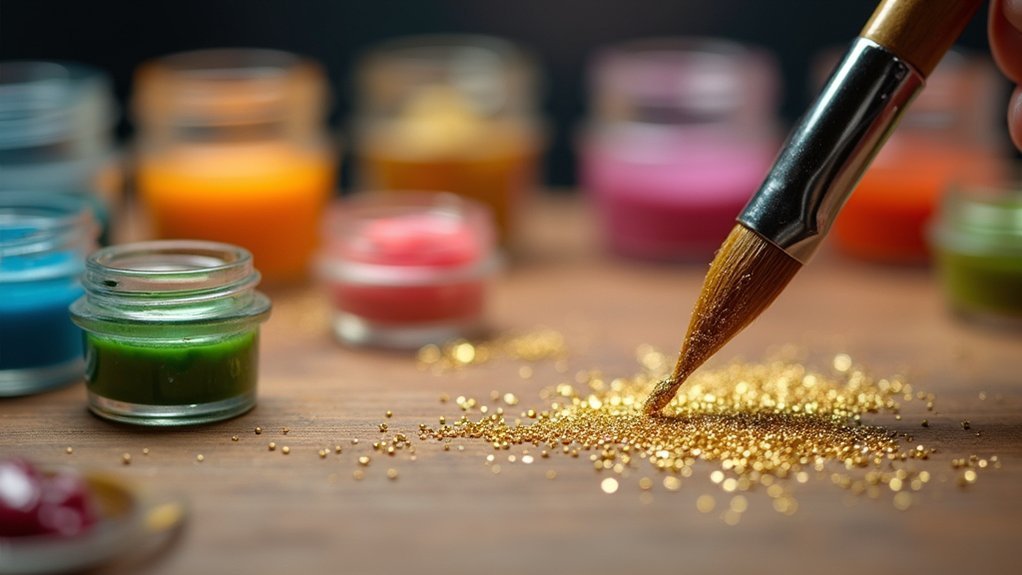 mix glue solution carefully