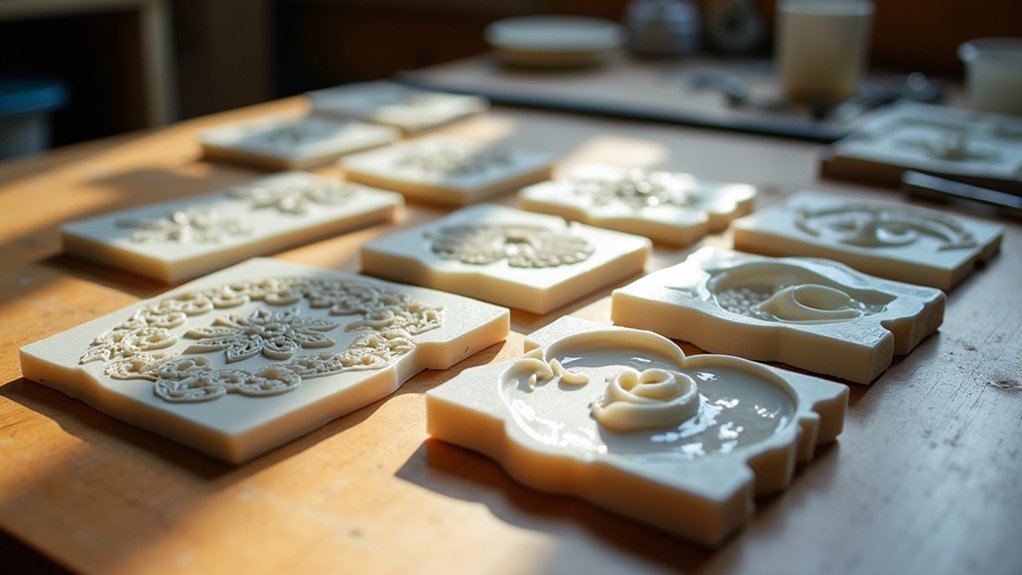 mold design for hollow forms