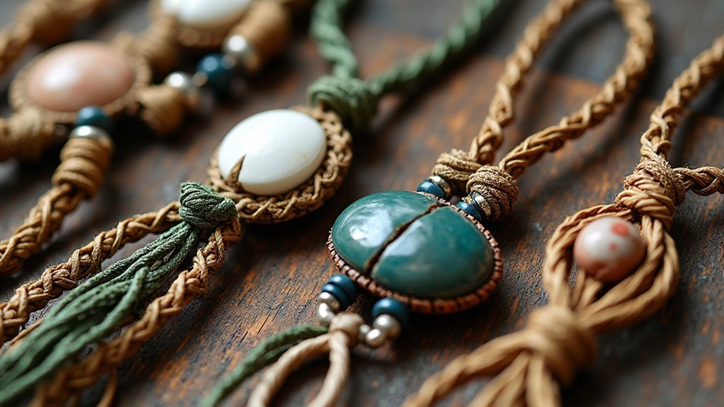 natural fibers and shells