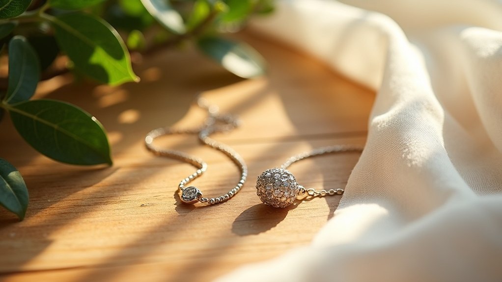 natural light jewelry photography