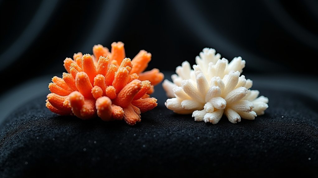 natural versus artificial coral