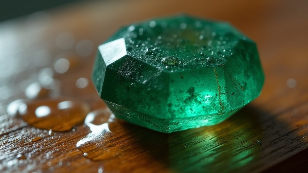 The Ancient Art of Oiling Colombian Emeralds