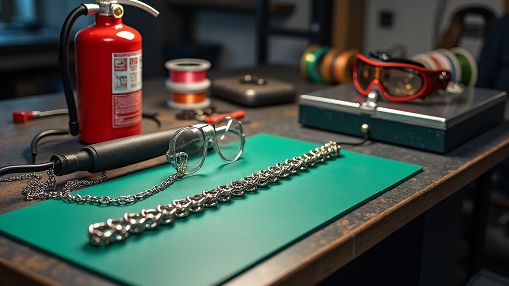 organized workspace safety first