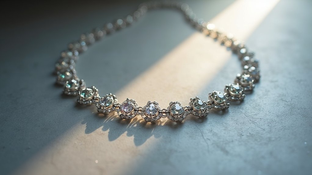 overcast light enhances jewelry