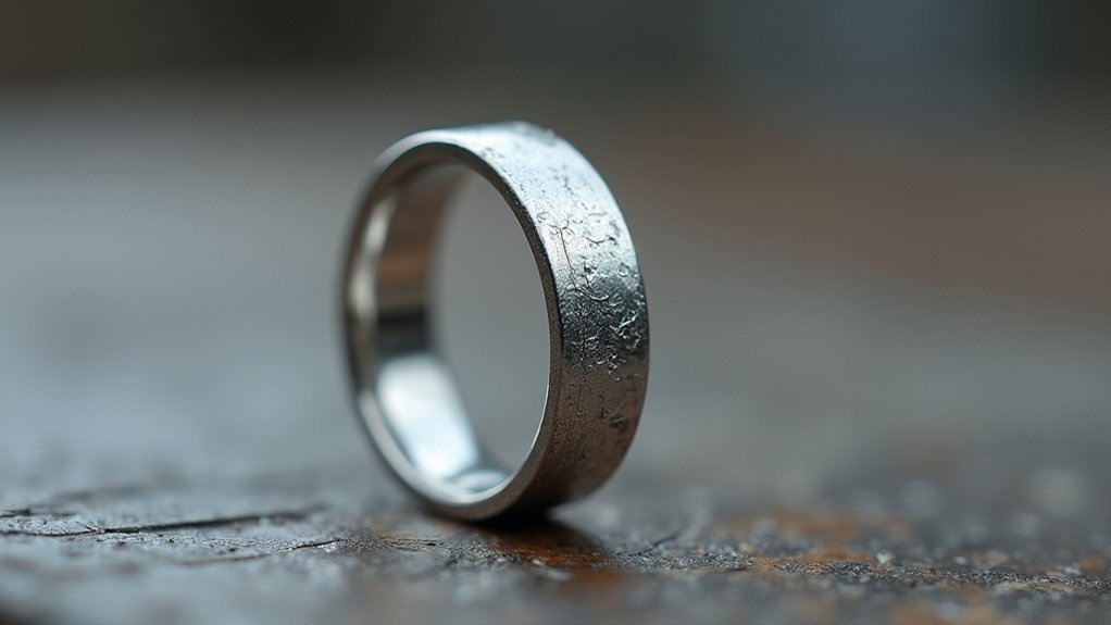 patina enhances platinum beauty