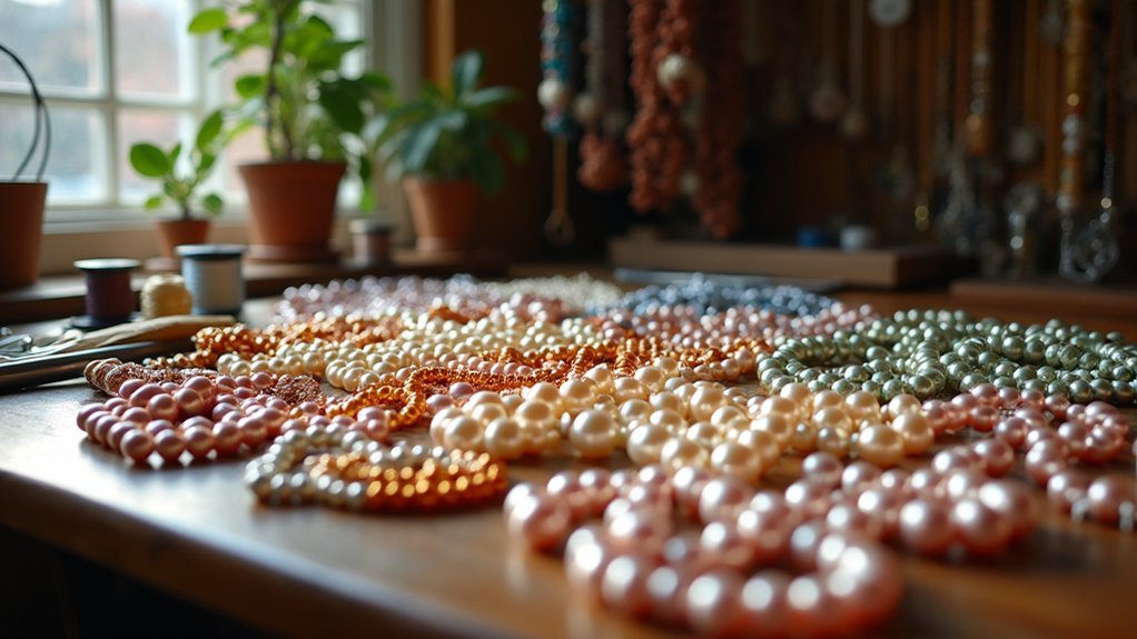 pearl restringing workshop experience