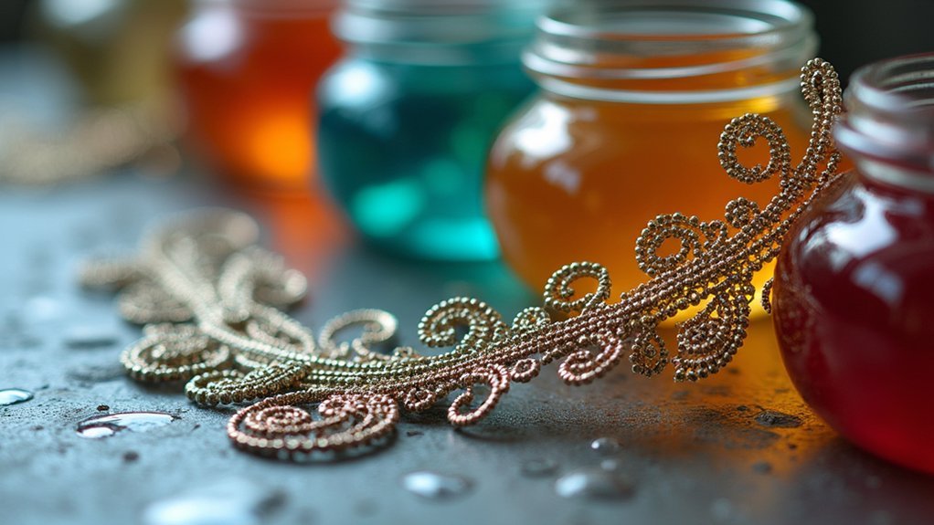 pickling and cleaning jewelry