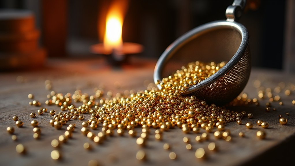 precious metal granule creation