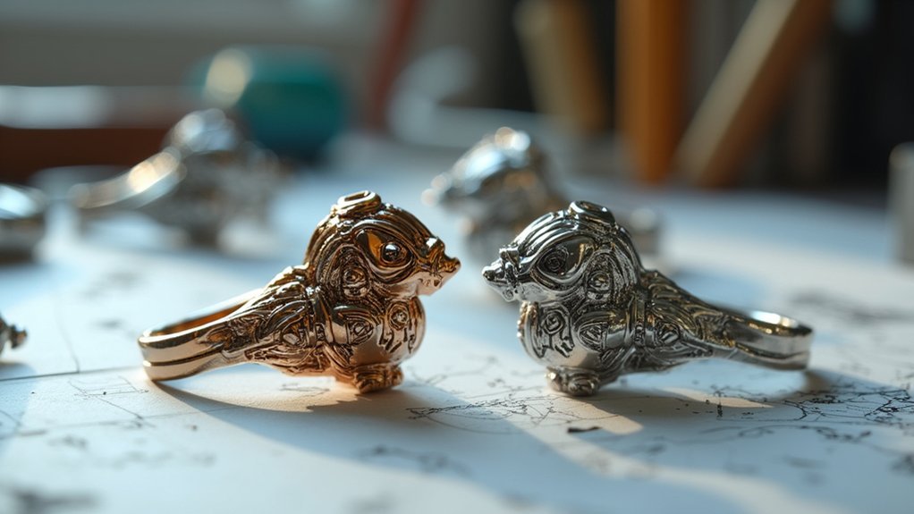 precise articulated jewelry design