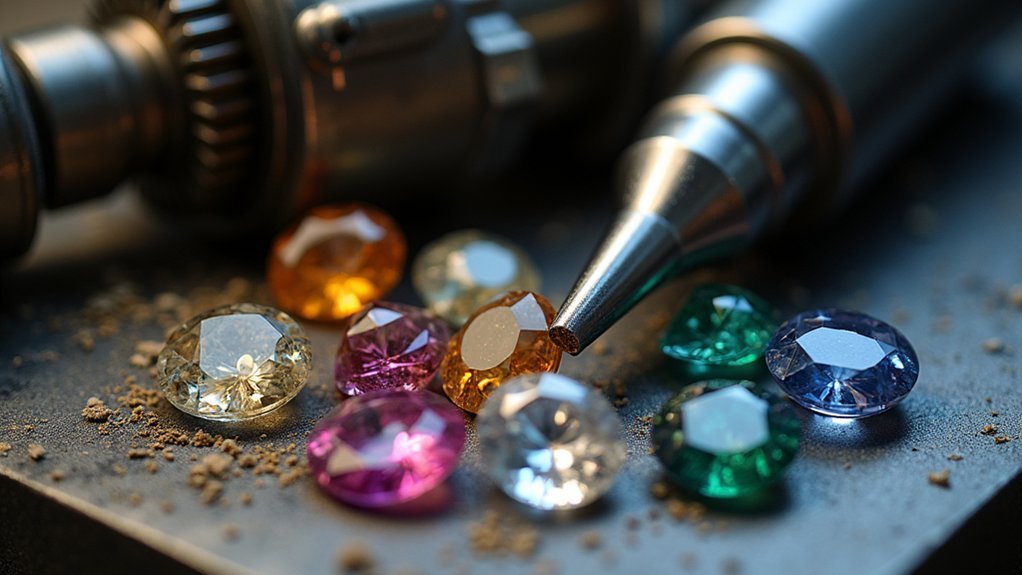 precision in gemstone faceting