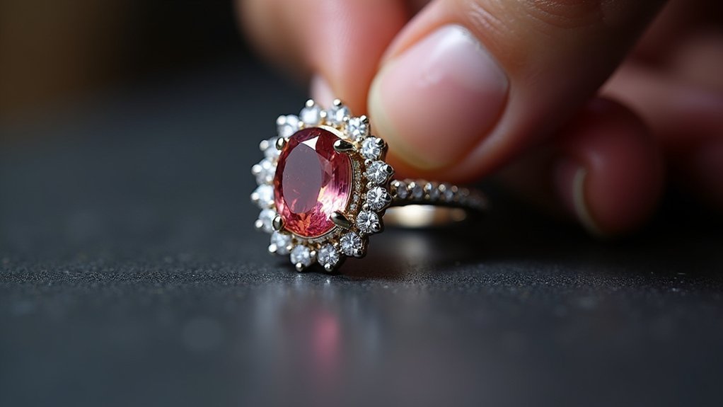 precision in oval setting
