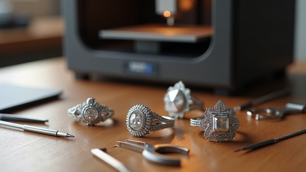 precision modeling for jewelry