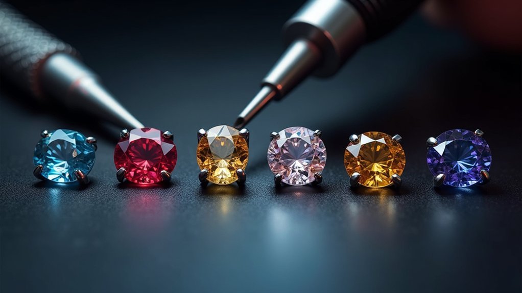 precision tools for gem setting