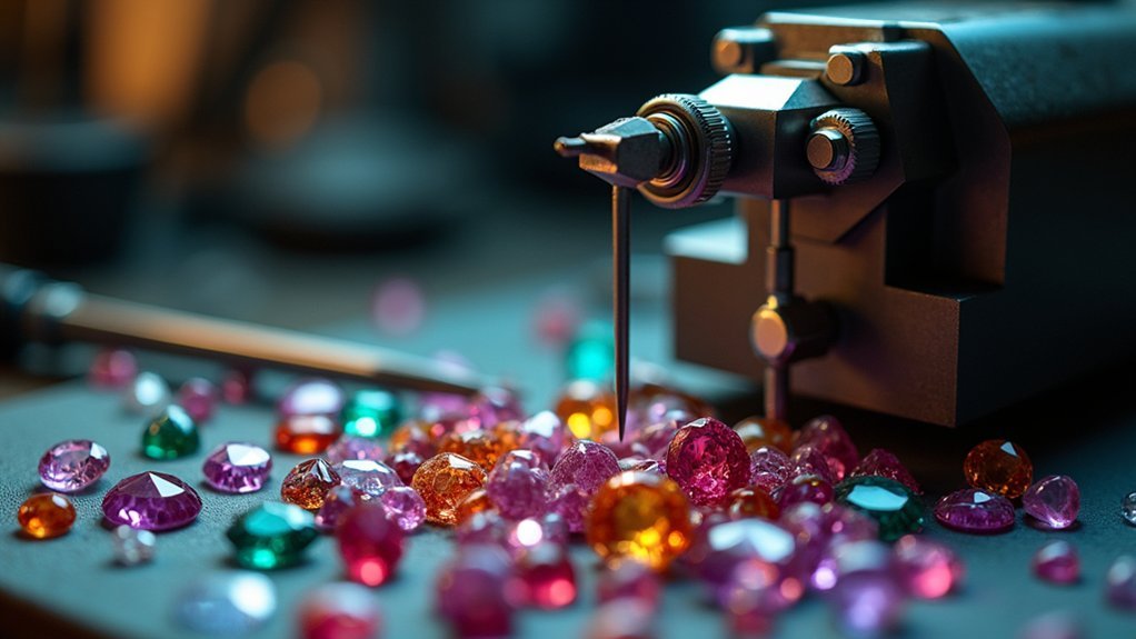 professional faceting equipment setup