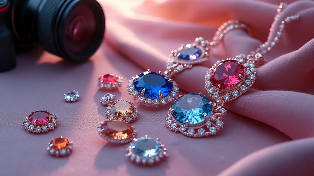 professional jewelry photography setup