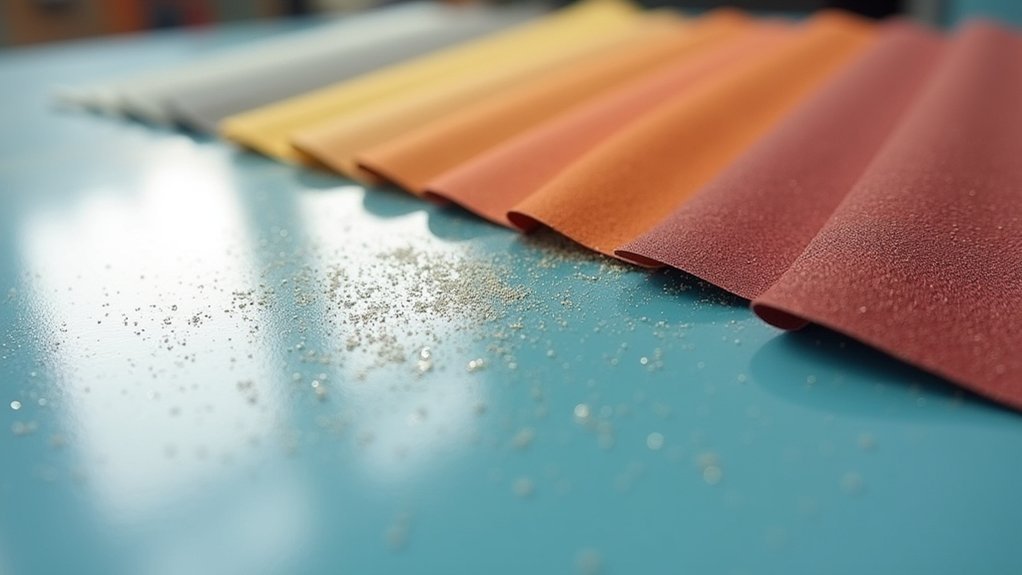 progressive sanding for smoothness
