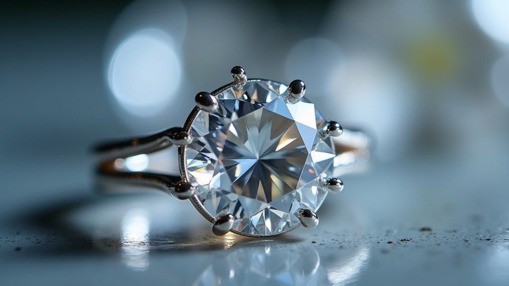 prong setting enhances brilliance