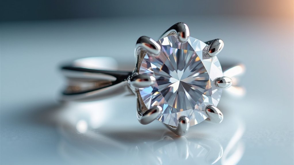 prong setting gemstone security