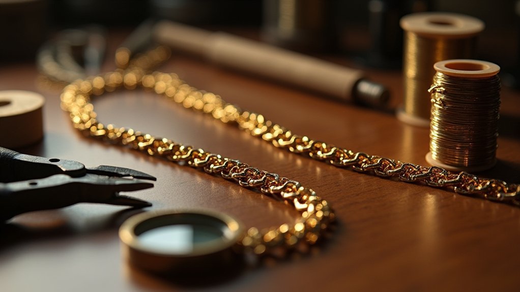 repairing gold chains effectively