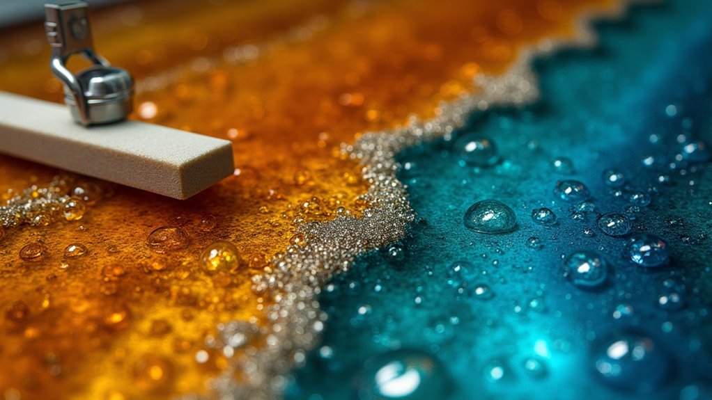resin finishing shine techniques