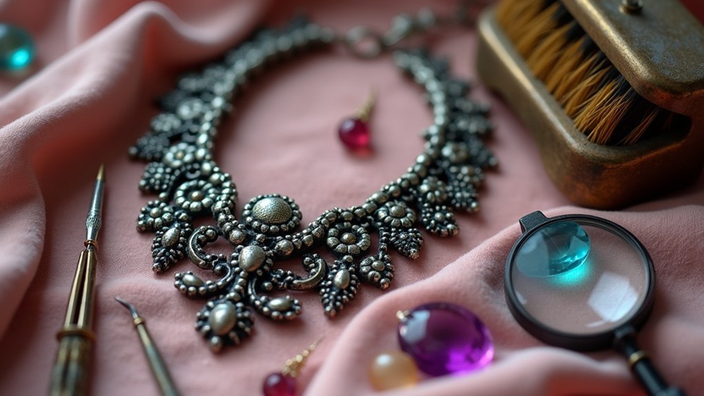 revitalize antique jewelry pieces